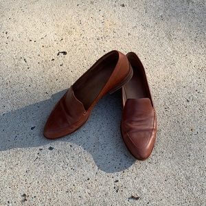 Madewell leather loafers